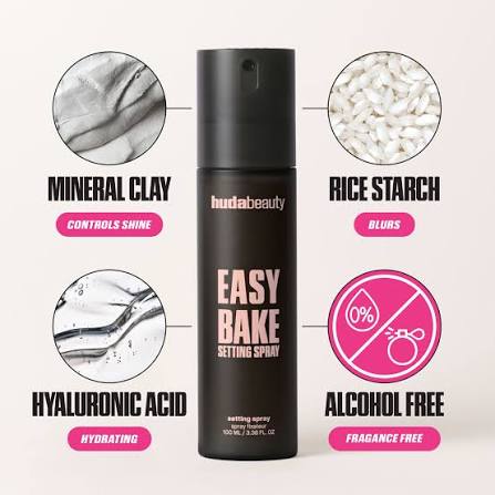 HudaBeauty Setting Spray Easy Bake